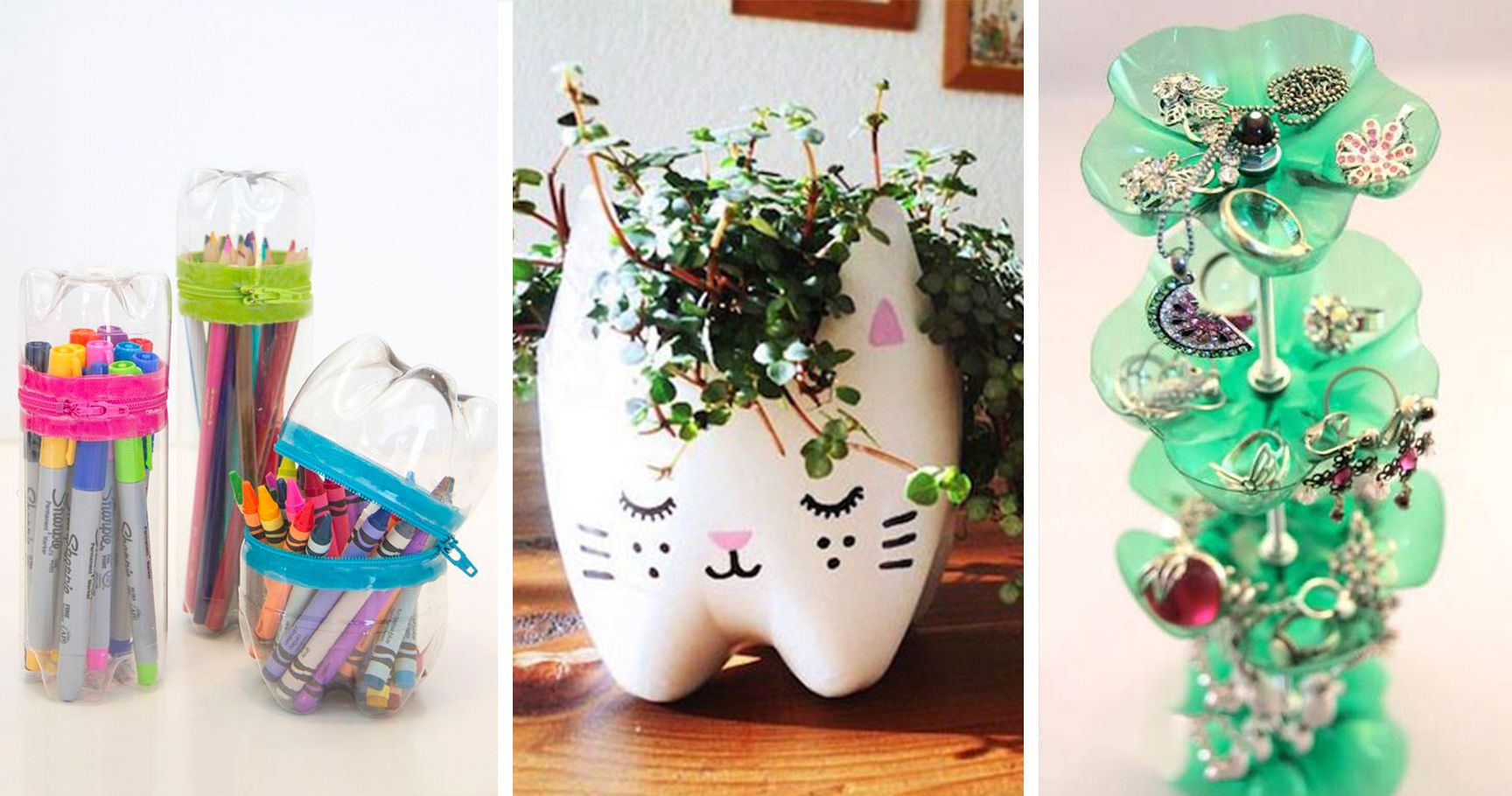 10 Creative DIY Projects To Reuse Plastic Bottles | TheThings