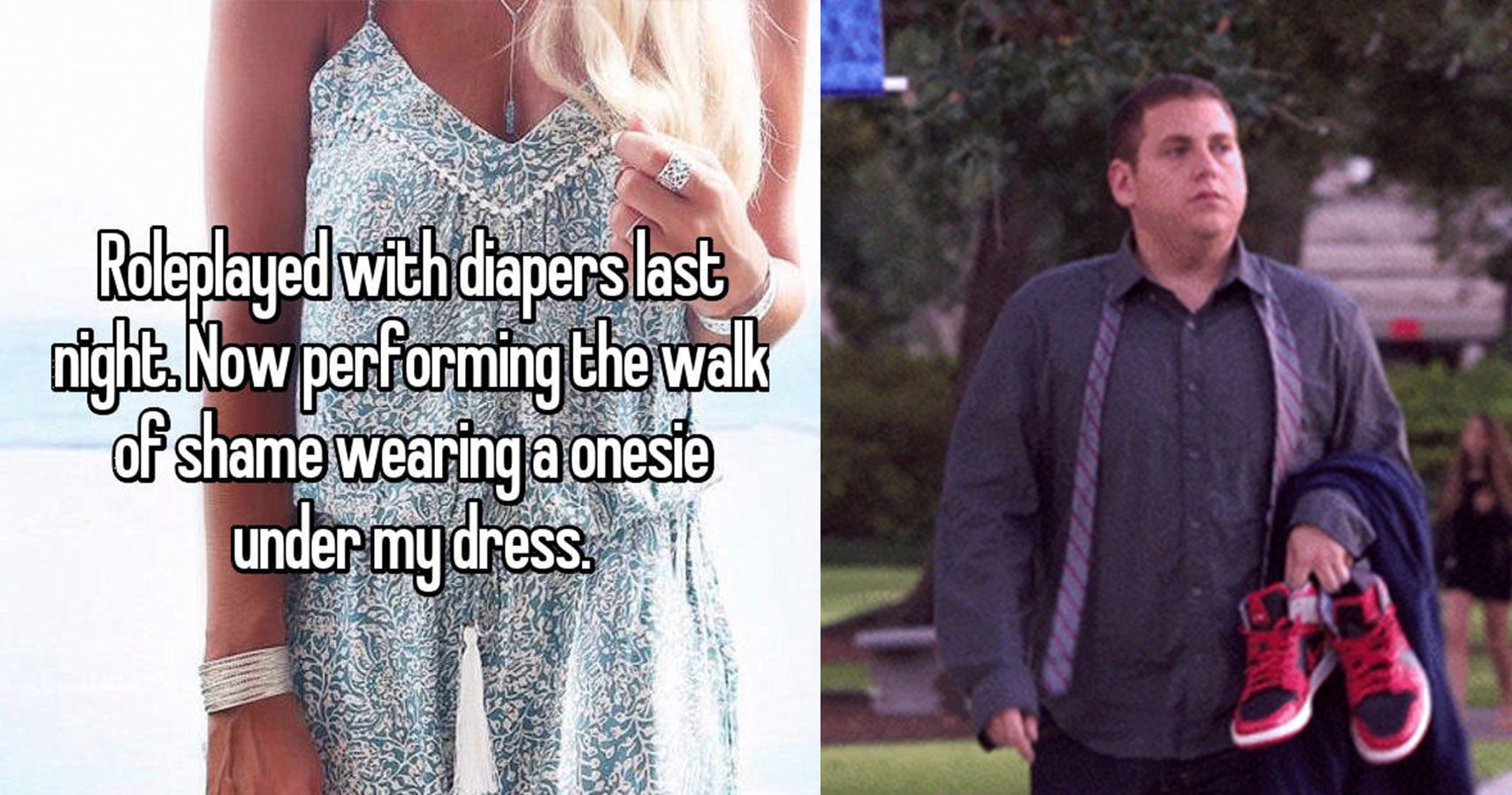 15 Hilarious Walk of Shame Whisper Confessions That Will Make You Cry