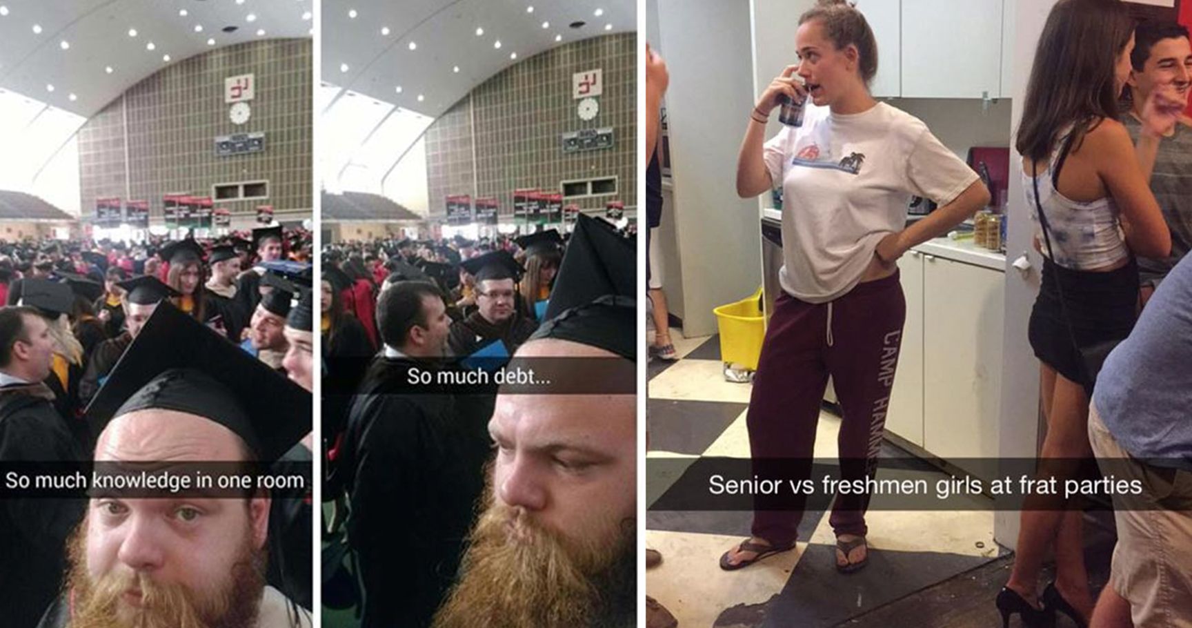 16 College Snapchats That Are So Relatable, It Hurts | TheThings