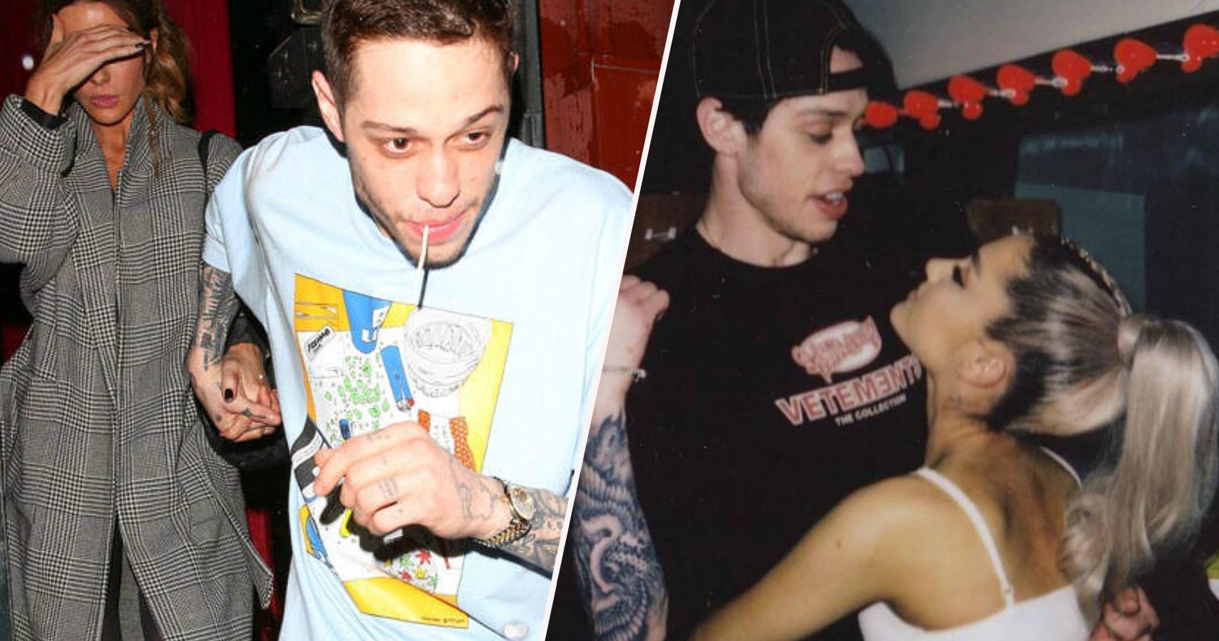 20 Photos Of Pete Davidson With His Too-Gorgeous-For-Him Girlfriends