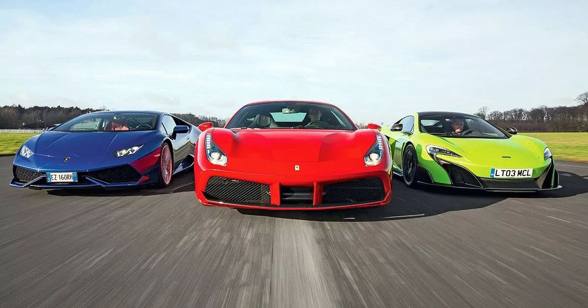 The 20 Fastest Mclarens Ferraris And Lamborghinis Ever