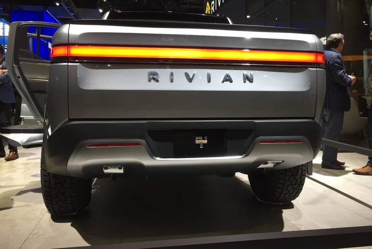 The Upcoming Electric Rivian Pickup Truck Can Spin Like A Tank