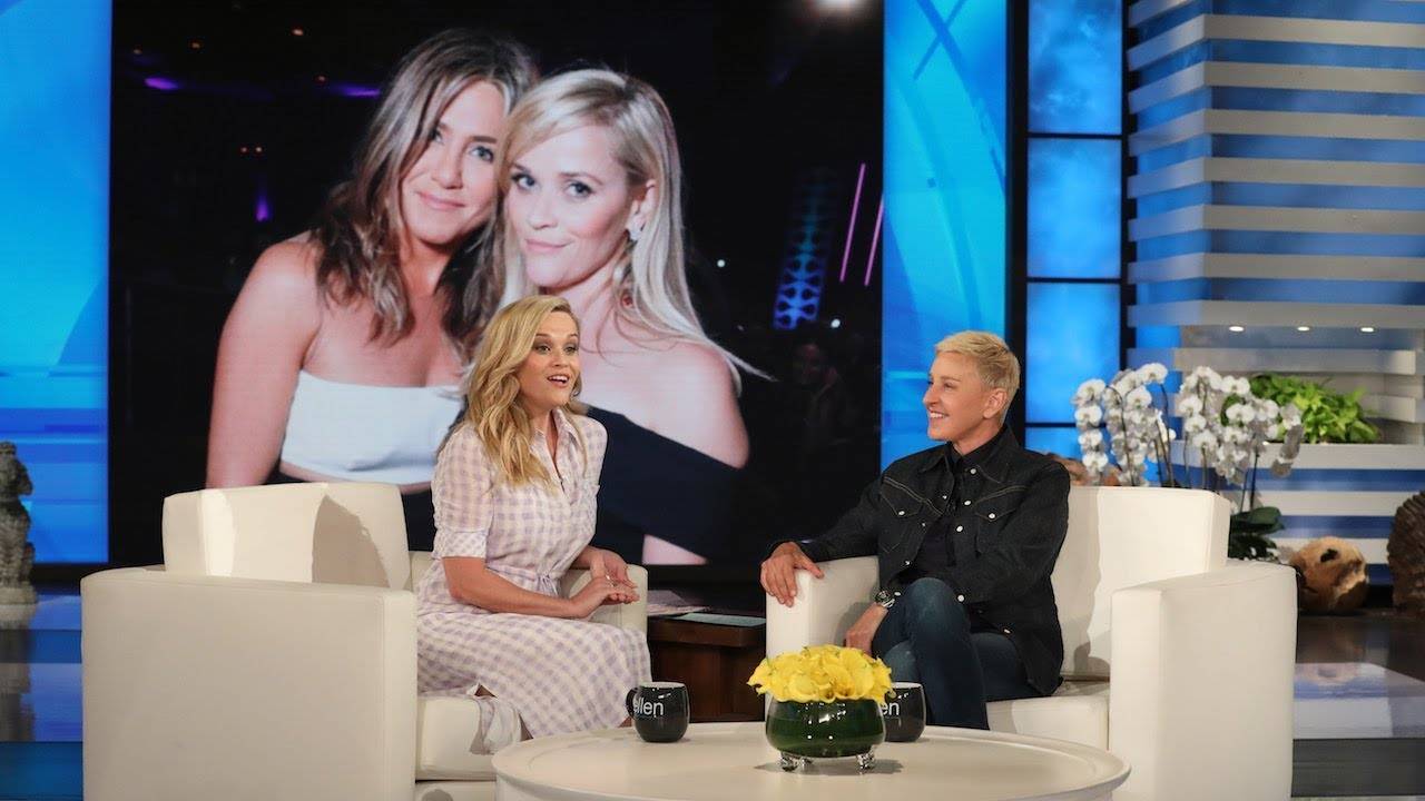 Ellen DeGeneres Jennifer Aniston, Reese Witherspoon