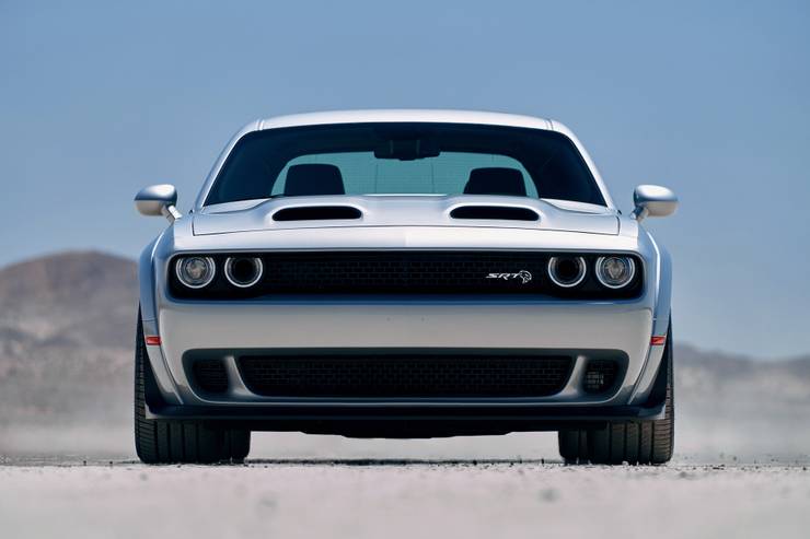 Front view of a 2019 Dodge Challenger