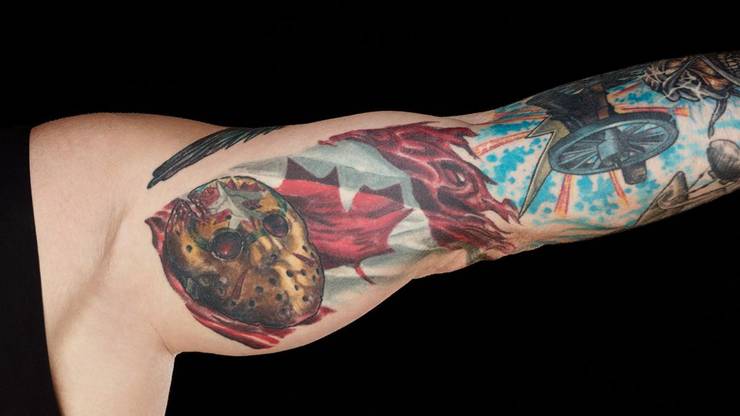 Chris Jericho arm tatoo