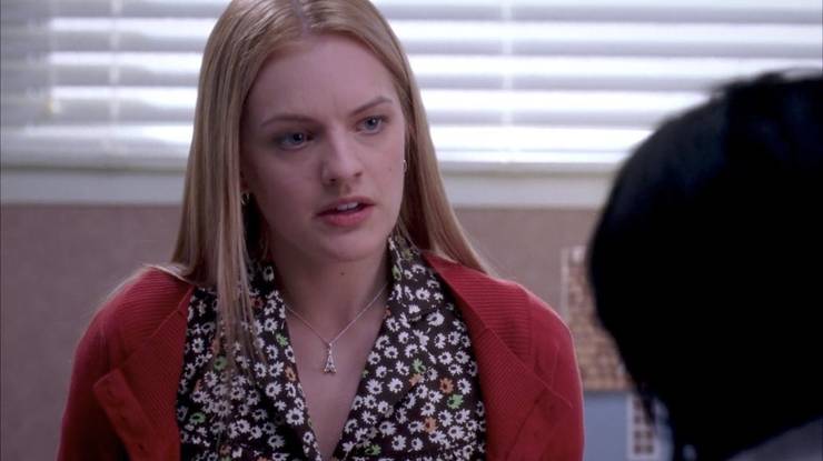Elisabeth Moss en Anatomía de Grey's Anatomy