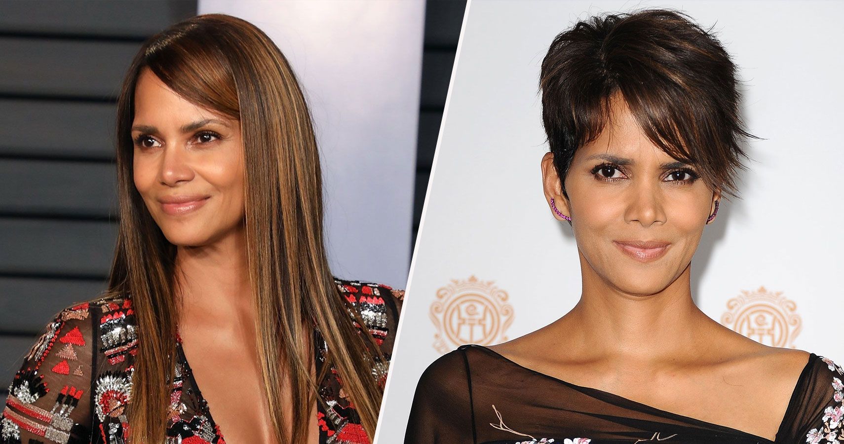 halle berry facial routine