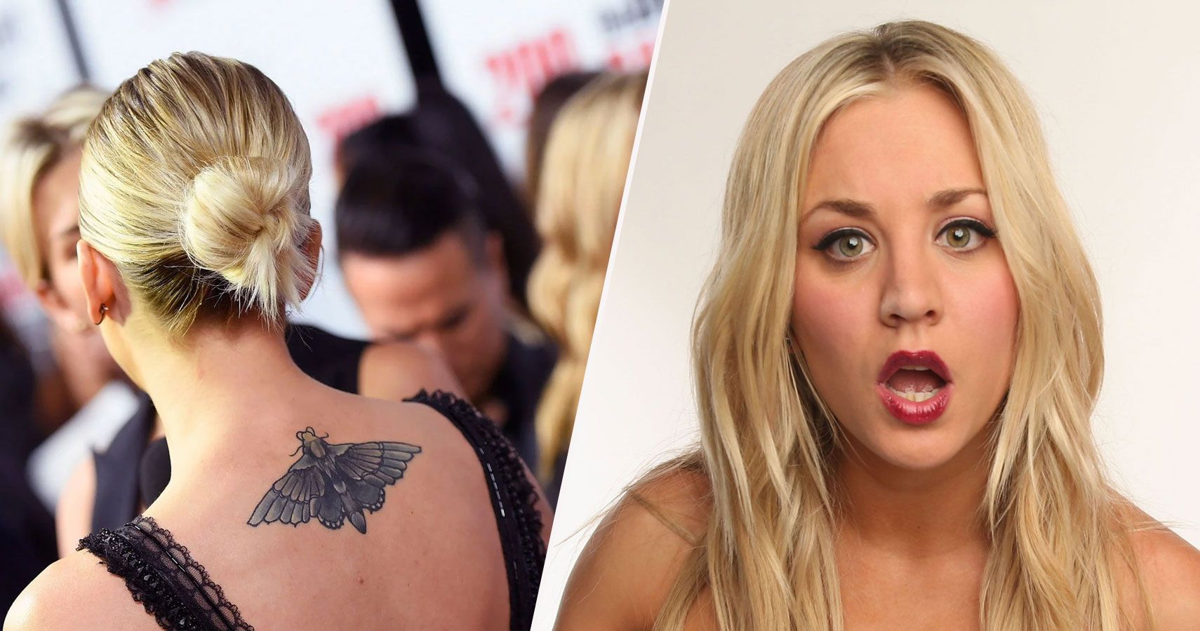 Here S Why Kaley Cuoco From Big Bang Theory Covered Her Tattoo Kaley cuoco stopped by to chat with ellen about life, love, and the big bang theory. big bang theory covered her tattoo