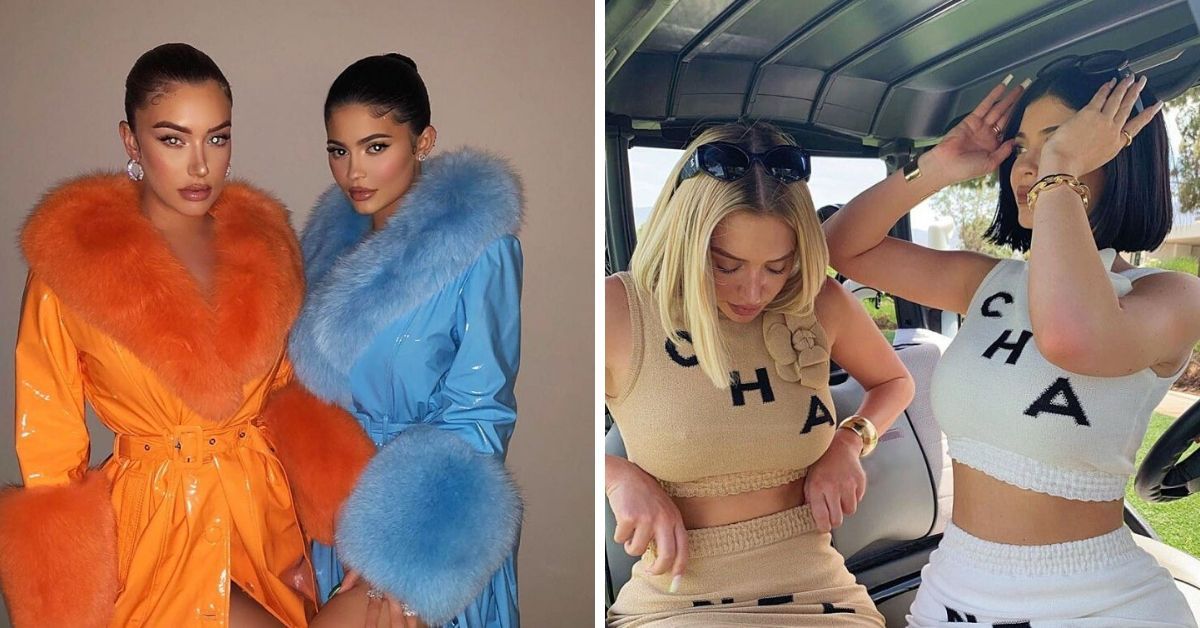 15 Photos Kylie Jenner And Her Inner Circle Wearing Matching Outfits 