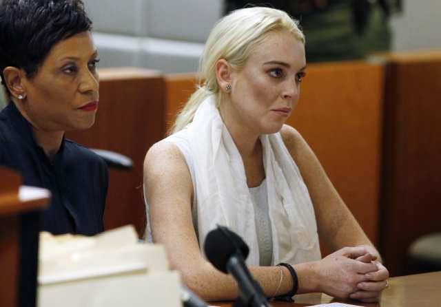 Lindsay Lohan in tribunale