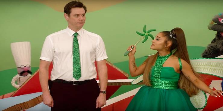 Jim Carrey og Ariana Grande