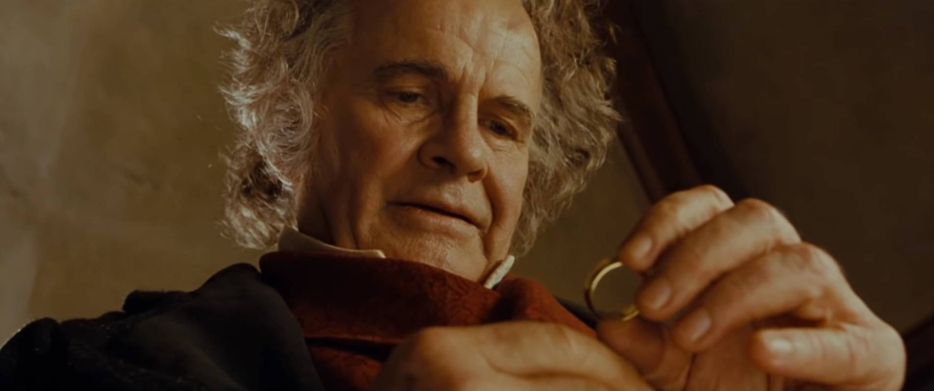Ian Holm in Lord of the Rings