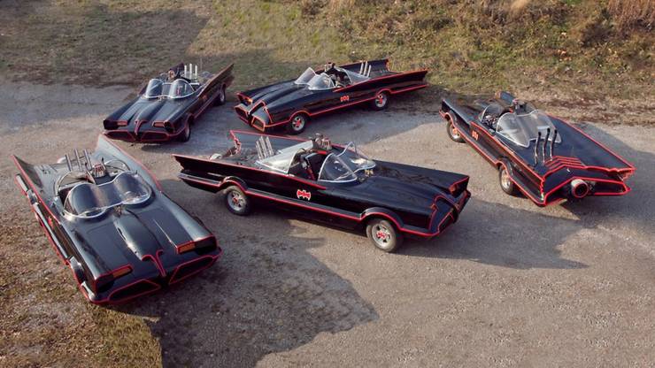 1966 Réplicas de Batmobiles de Fiberglass Freaks