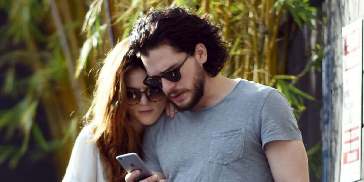 Here's What Rose Leslie Did When Fiance Kit Harington Received His GOT