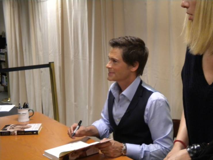 Rob Lowe Book Signing