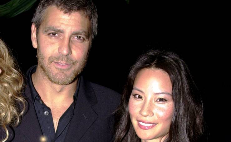 George Clooney i Lucy Liu