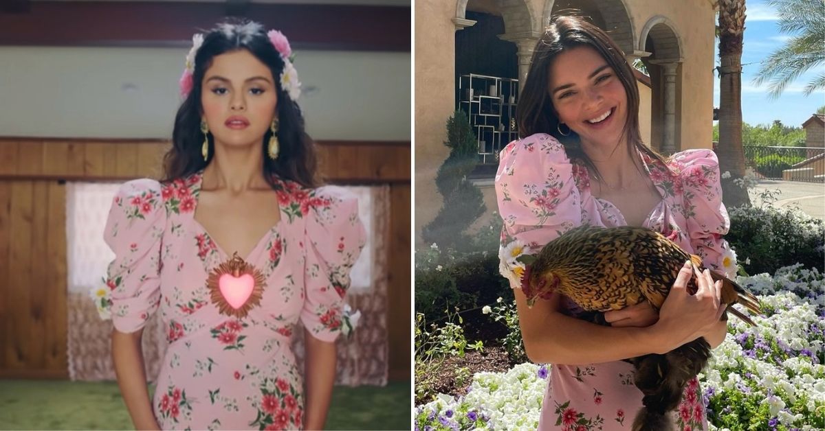 Kendall Jenner And Selena Gomez Wore The Same Dress And Fans Have Mixed ...
