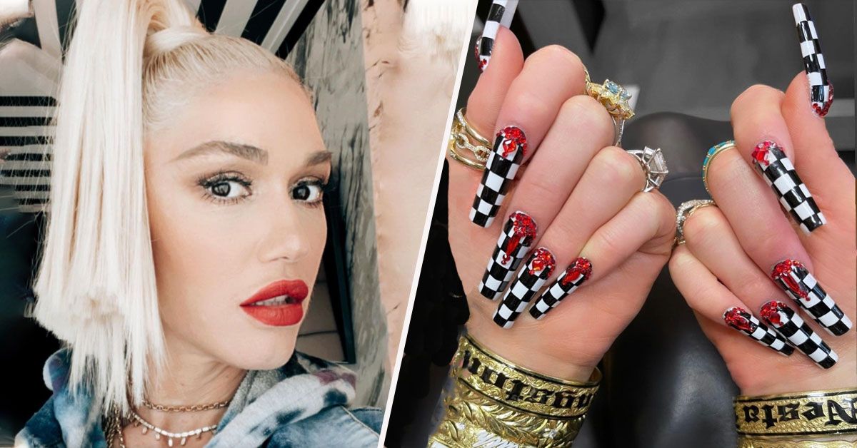 5. "Gwen Stefani Inspired Nail Designs" - wide 2