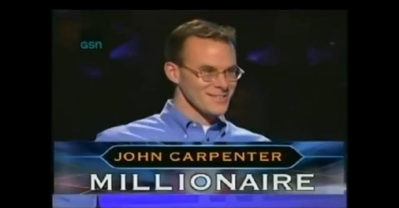 john carpenter who wants to be a millionaire