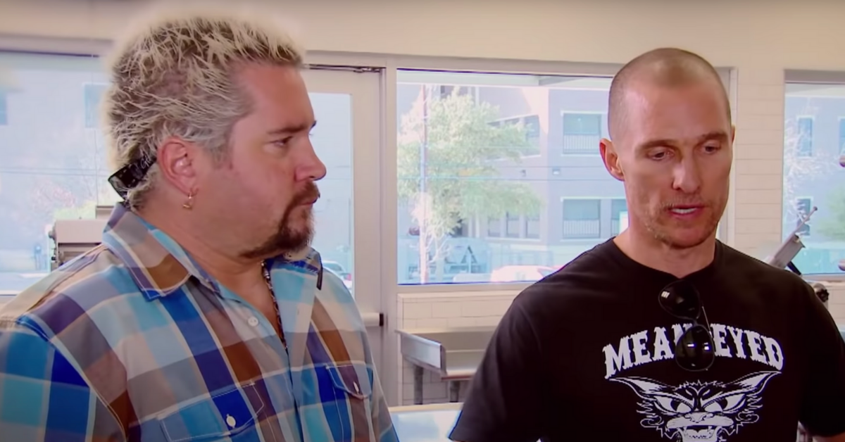How Matthew McConaughey's Life Was Changed By Guy Fieri